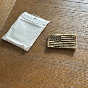 Tan American Flag Patch